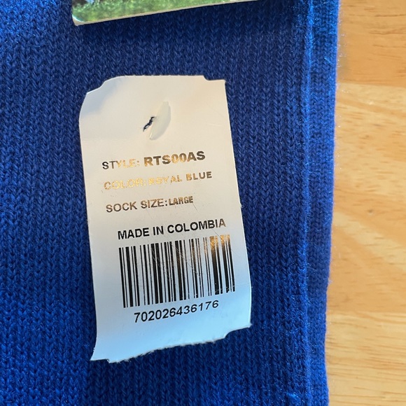 Russell Athletic All Sport Socks Royal Blue Large - Picture 3 of 5